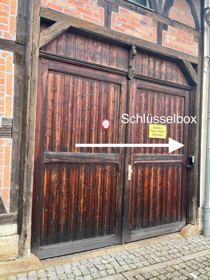 Delux Ferienwohnung am Ilmradweg und Kunstgalerie Kranichfeld Exterior foto