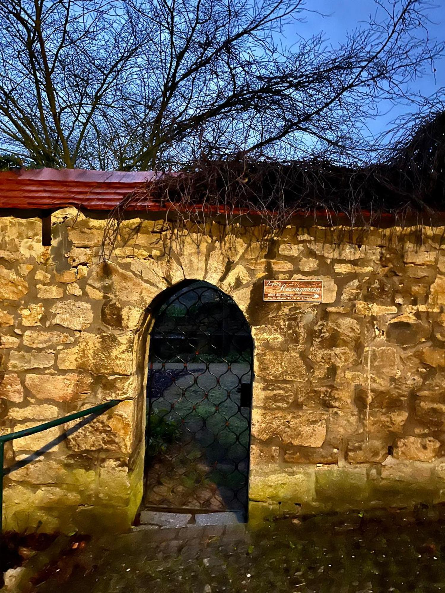 Delux Ferienwohnung am Ilmradweg und Kunstgalerie Kranichfeld Exterior foto